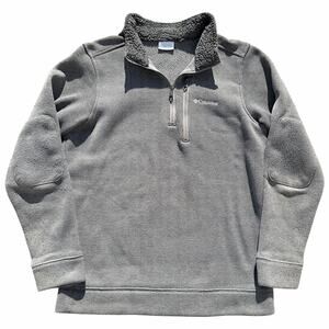 Columbia Fleece Sherpa Quarter Zip | Grey | M